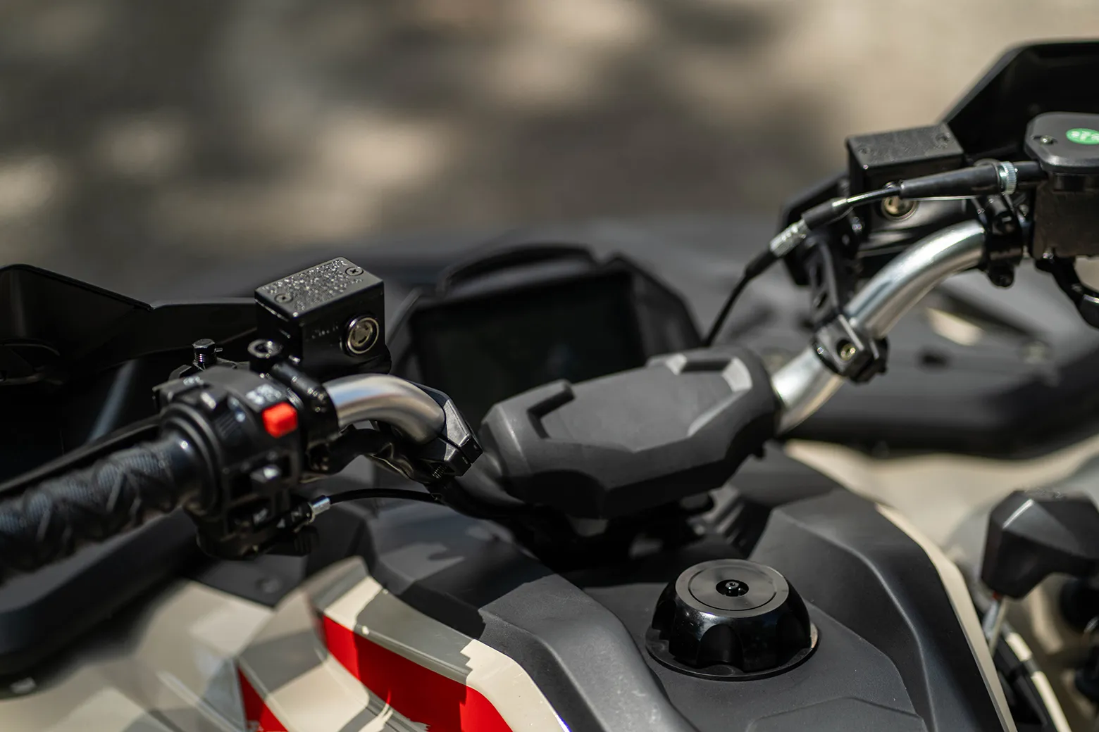 บริเวณคอนโซลรถ ATV RANGER 265