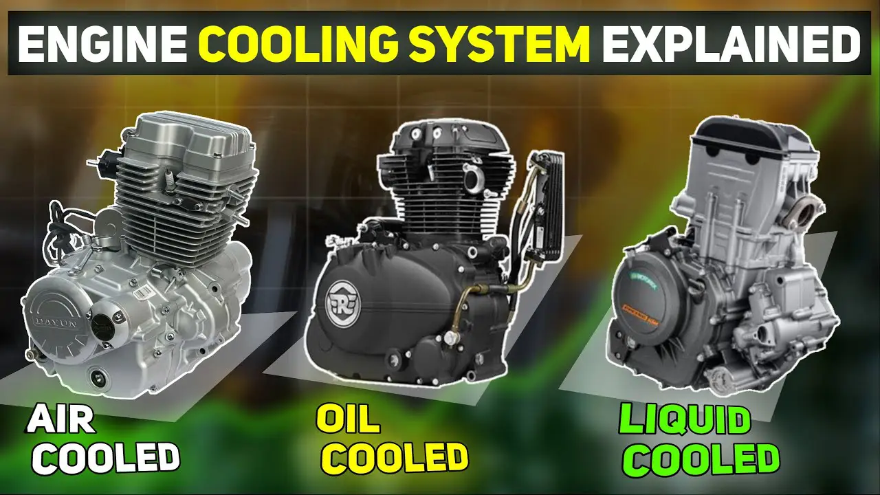 ระบบระบายความร้อนของ ATV: Air-Cooled, Oil Cooler, Water-Cooled