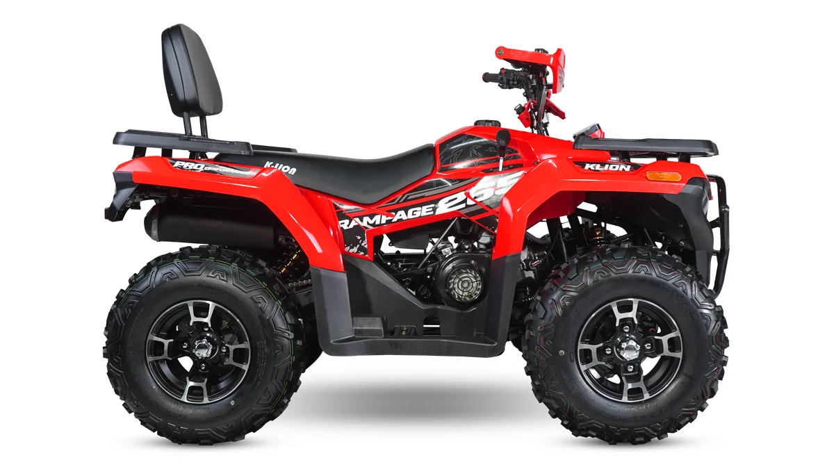 ATV RAMPAGE 265 สี Magma Red